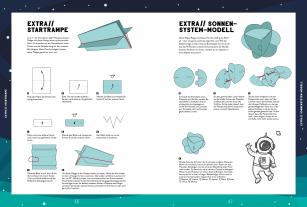 Thade Precht: Weltraum-Papierflieger: Mit Faltanleitungen, pfeilschneller Startrampe, supercoolem Sonnensystem-Modell und 55 Motiv-Papieren zum Sofort-Loslegen 