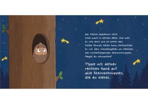Nico Sternbaum: Streichel den Siebenschläfer - Ein Gute-Nacht-Mitmachbuch. Für Kinder ab 2 Jahren 