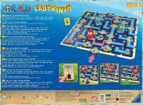 Max J. Kobbert: Ravensburger 22887 - One Piece Labyrinth - Der Spieleklassiker für 2-4 Spieler ab 7 Jahren im Look einer der erfolgreichsten Anime-Serien aller Zeiten 