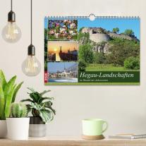 CALVENDO, Christian Horstkötter: Hegau-Landschaften (Wandkalender 2026 DIN A4 quer), CALVENDO Monatskalender 