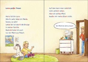 Nadine Reitz, Sabine Giebken: Leselöwen 2. Klasse - Lara und das neue Pferd 