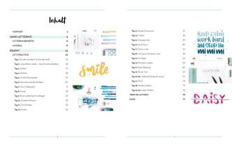 Handlettering: Das XXL-Starterset – Dein Anfänger-Set mit 2 Büchern im Bundle 