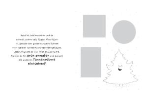 Nico Sternbaum: Schüttel den Weihnachtsbaum - Das Ausschneidebuch. Schneiden, kleben, malen für Kinder ab 3 Jahren 