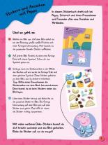 Schwager & Steinlein Verlag, Schwager & Steinlein Verlag: Peppa Pig Mein Stickerbuch Anziehen mit Peppa 