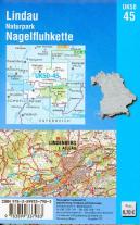 Landesamt für Digitalisierung, Breitband und Vermessung, Bayern, Breitband und Vermessung Landesamt für Digitalisierung: UK50-45 Lindau, Naturpark Nagelfluhkette 