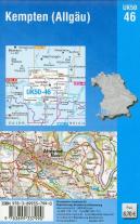 Landesamt für Digitalisierung, Breitband und Vermessung, Bayern: UK50-46 Kempten (Allgäu) 