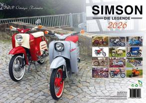 Simson Kleinkrafträder Kalender 2026 