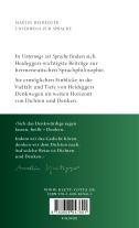Martin Heidegger: Unterwegs zur Sprache 