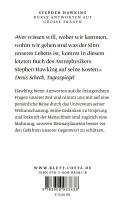 Stephen Hawking: Kurze Antworten auf große Fragen 