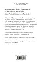 Wolfgang Schäuble: Erinnerungen 