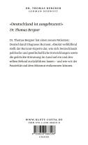 Thomas Bergner: German Burnout 