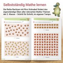 Thomas Laubis, Wiebke Meyer: Rechnen mit Rico Schnabel Klasse 2, Heft 1 – Selbstständig das Addieren und Subtrahieren bis 100 trainieren 