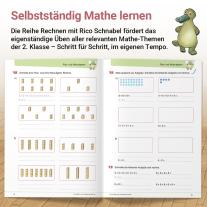 Thomas Laubis, Wiebke Meyer: Rechnen mit Rico Schnabel Klasse 2, Heft 2 – Selbstständig das Multiplizieren und Dividieren trainieren 