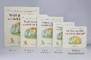 Anita Jeram, Sam McBratney: Weißt du eigentlich, wie lieb ich dich hab? 
