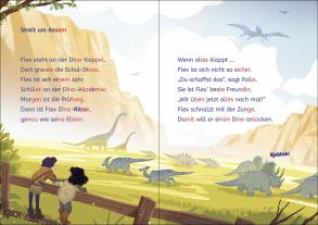 Max Meinzold, Ann-Katrin Heger: Leselöwen 2. Klasse - Vorsicht, T-Rex! 