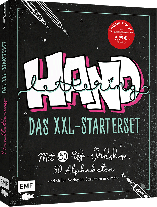 Handlettering: Das XXL-Starterset – Dein Anfänger-Set mit 2 Büchern im Bundle 