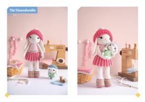 Constanze Ravel, Fabrice Besse, Marie Clesse: Niedliche Tierfamilien - Große und kleine Amigurumis häkeln 