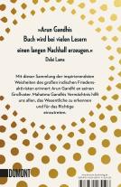 Alissa Walser, Arun Gandhi: Sanftmut kann die Welt erschüttern 