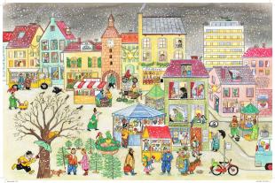 Rotraut Susanne Berner: Winter-Wimmelbuch 