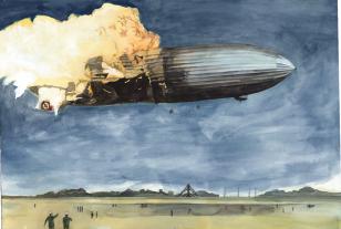 Stephan Martin Meyer, Thorwald Spangenberg: Mit dem Zeppelin nach New York 