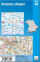 Landesamt für Digitalisierung, Breitband und Vermessung, Bayern: UK50-46 Kempten (Allgäu) 