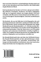 Gerold Keefer: Die Kanzlerin, die aus der Kälte kam 