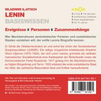 Bert Alexander Petzold: Wladimir Iljitsch Lenin (2 CDs) – Basiswissen 