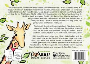 Barbara Weingartshofer, Sigrun Eder, Hanna Grubhofer: Was brauchst du? Mit der Giraffensprache und Gewaltfreier Kommunikation Konflikte kindgerecht lösen 