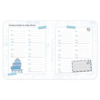 Mein Reise-Tagebuch - Eintragbuch mit Reißverschluss 