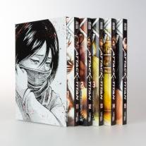 Hajime Isayama: Attack on Titan, Bände 11-15 im Sammelschuber mit Extra 