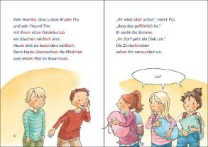 Carola Sturm, Eva Hierteis: Leselöwen 2. Klasse - Die Mädchenbande auf Geisterjagd 