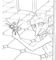 Panini: Aus den Filmen zu Harry Potter: Glow-in-the-Dark Malbuch 