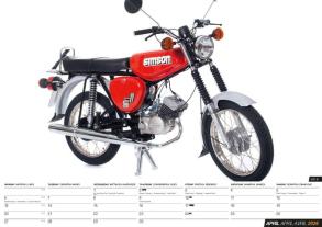 Simson Kleinkrafträder Kalender 2026 