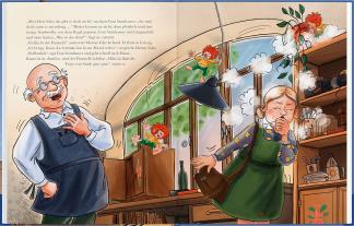 Ellis Kaut, Uli Leistenschneider, Natasa Kaiser: Pumuckl Bilderbuch. Pumuckl kommt zu Meister Eder 