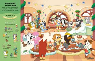 BLUEY – Wo ist BLUEY? an Weihnachten – Ein Such- und Wimmelbuch 
