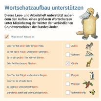 Stefanie Drecktrah, Mareike Hahn: Lesen mit Rico Schnabel, Heft 5: Einfache Texte - silbierte Ausgabe 