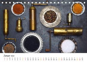 Kochgiganten: Küchenutensilien (Tischkalender 2022 DIN A5 quer) 