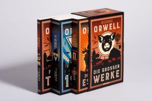George Orwell: George Orwell, Die großen Werke. Farm der Tiere, 1984, Die großen Essays. Im Schuber 