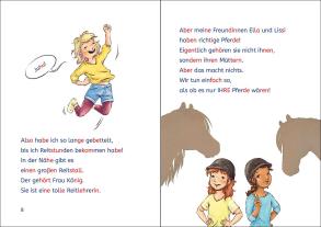 Nadine Reitz, Sabine Giebken: Leselöwen 2. Klasse - Lara und das neue Pferd 