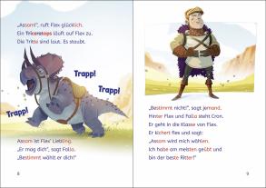 Max Meinzold, Ann-Katrin Heger: Leselöwen 2. Klasse - Vorsicht, T-Rex! 