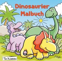 Topo Malbücher: Dinosaurier Malbuch 
