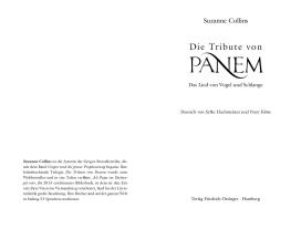 Peter Klöss, Suzanne Collins, Sylke Hachmeister: Die Tribute von Panem X. Das Lied von Vogel und Schlange 