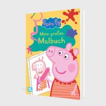 Peppa Wutz Ausmalbilder: Mein großes Malbuch 