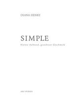 Diana Henry: Simple 