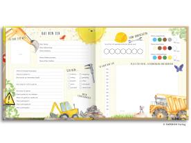 PAPERISH Verlag, Pia Loewe, PAPERISH Verlag GmbH: Kindergartenfreunde – BAUSTELLE 