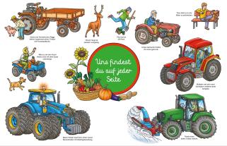 Max Walther: Traktor Wimmelbuch 