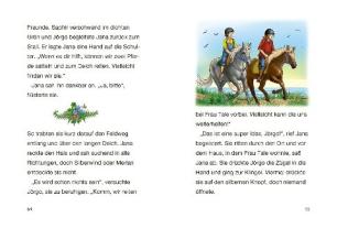 Sandra Grimm, Carolin Ina Schröter: Silberwind, das weiße Einhorn (Band 9) - Eine zauberhafte Verwandlung 