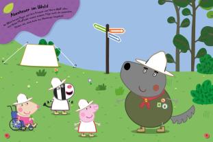 Schwager & Steinlein Verlag, Schwager & Steinlein Verlag: Peppa Pig Mein Stickerbuch Anziehen mit Peppa 