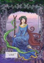 Danu Forest, Dan Goodfellow: Keltische Göttinnen, Hexen und Königinnen Orakel 