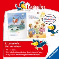 Regine Altegoer, Katja Königsberg: Leserabe mit Mildenberger Silbenmethode - Das kleine Gespenst geht in die Schule 